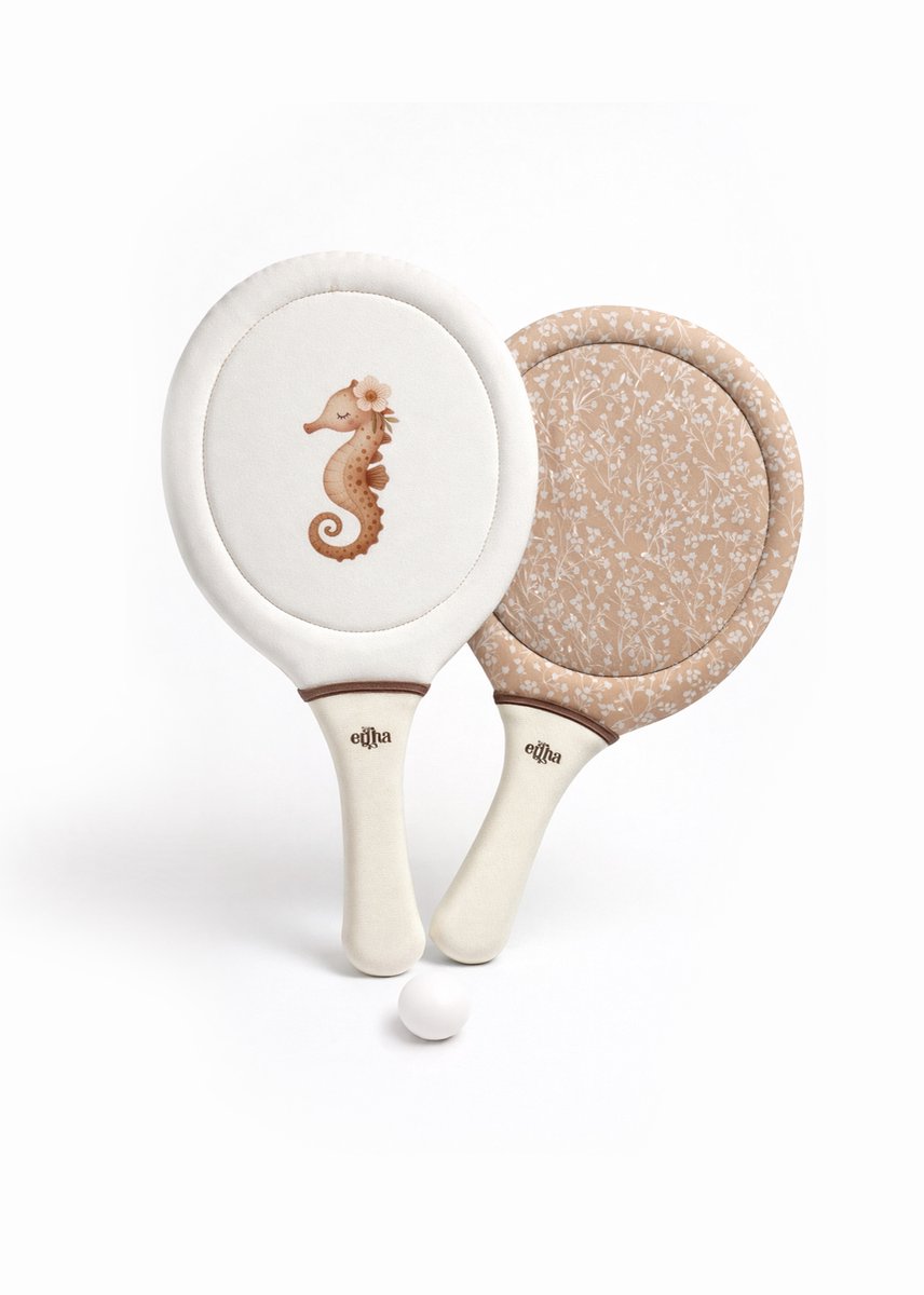 Mrs Ertha Beach Rackets - Paddle-set met balletje - Baby Bloom