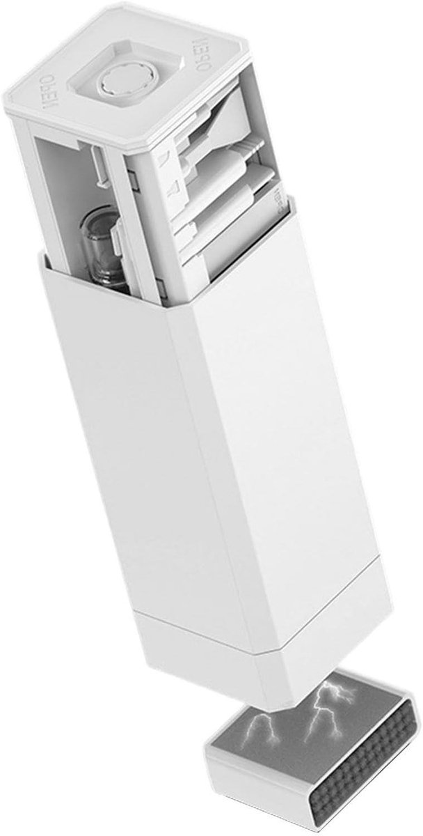 Reinigingskit Computer - Accessoires Set - Apparaten Schoonmaken - 32 Delige Set - 5.5x5.5x13.7cm - Meerkleurig