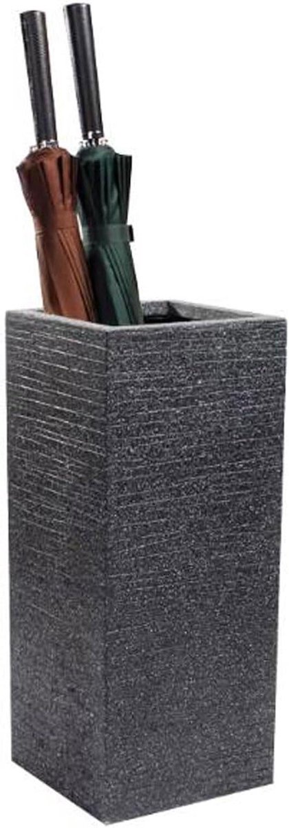 Paraplu houder - Paraplustandaard rek - Entree Decor - Magnesiumoxide materiaal - 19 inch hoogte - Grijs