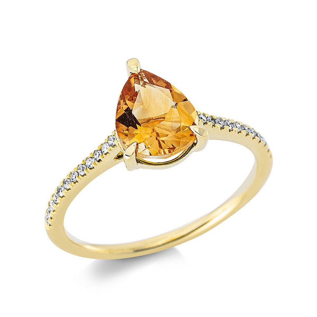 Luna Creation - 1DI43G854-6 - Ring - Dames - 750GG - Ringmaat 54