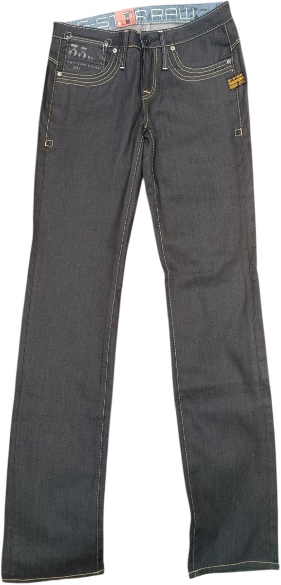 G STAR RAW dames jeans straight fit W 25 L 23 Blauw