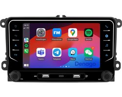 CarPlay autoradio geschikt voor Seat Altea Altea XL | 2009 t/m 2015 | Android 13 | Draadloos Apple CarPlay & Android Auto | 4GB + 64GB | Denago DNG-3819-SA | 2025 model | 2009 2010 2011 2012 2013 2014 2015 | Bluetooth & Wifi
