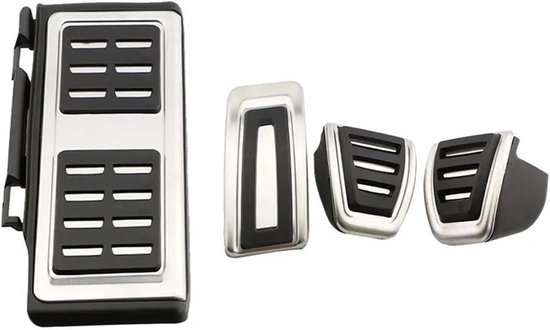 Pedaalhoezen Set - Auto Voetpedalen - Veilig Rijden - Antislip Oppervlak - AT With Rest - Zwart — afbeelding 4