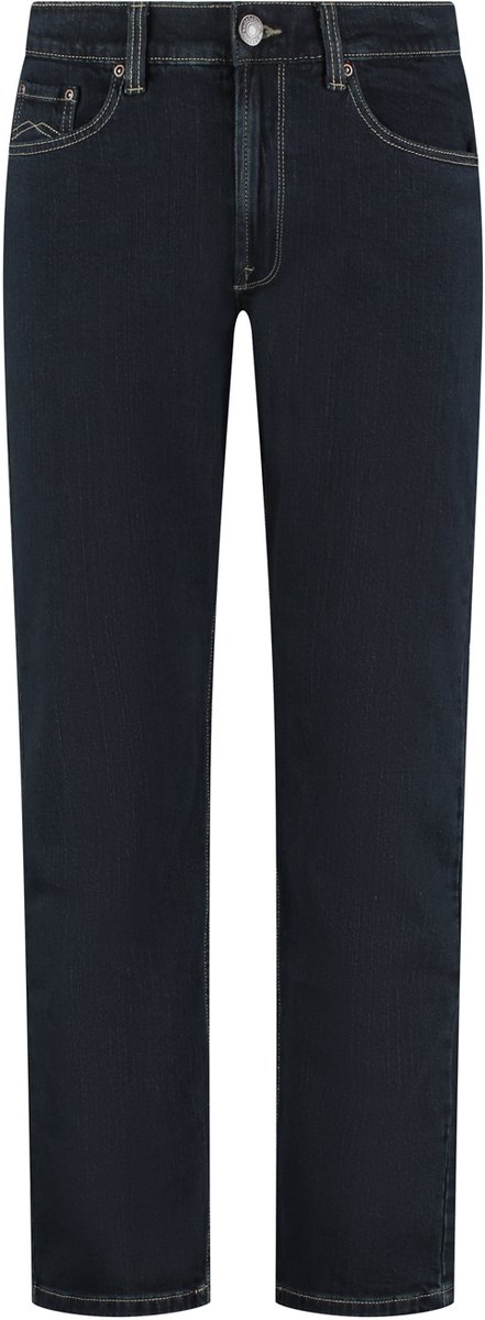 MASKOVICK - Heren Jeans - Regular Fit - Stretch – Blue Black – Clinton – W34 L36