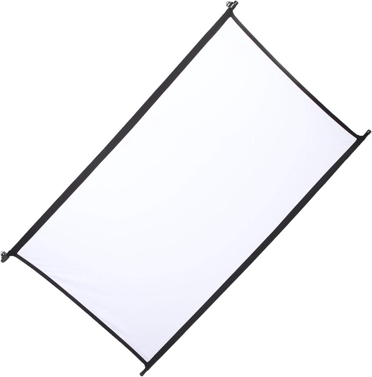 Projectiescherm - Filmscherm Beamer - Thuisbioscoop Creëren - Kreukvrij Melkzijde - 84 inch 16:9 - Wit