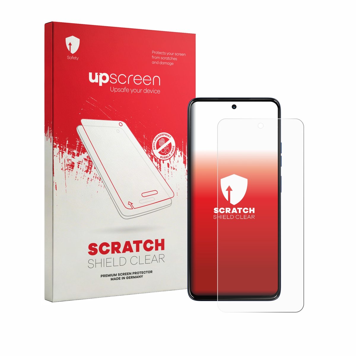 upscreen - Screenprotector voor Motorola Moto G37 Power - Folie Beschermfolie transparant