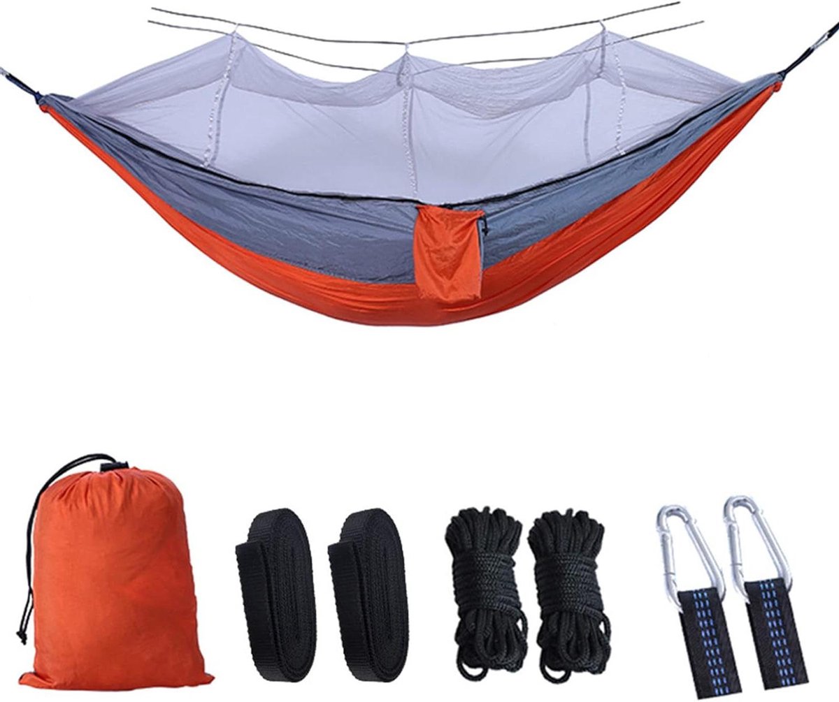 Camping hangmat - Reishangmat klamboe - Buiten ontspannen - Ultralichtgewicht draagbaar - 240x120 cm - Groen