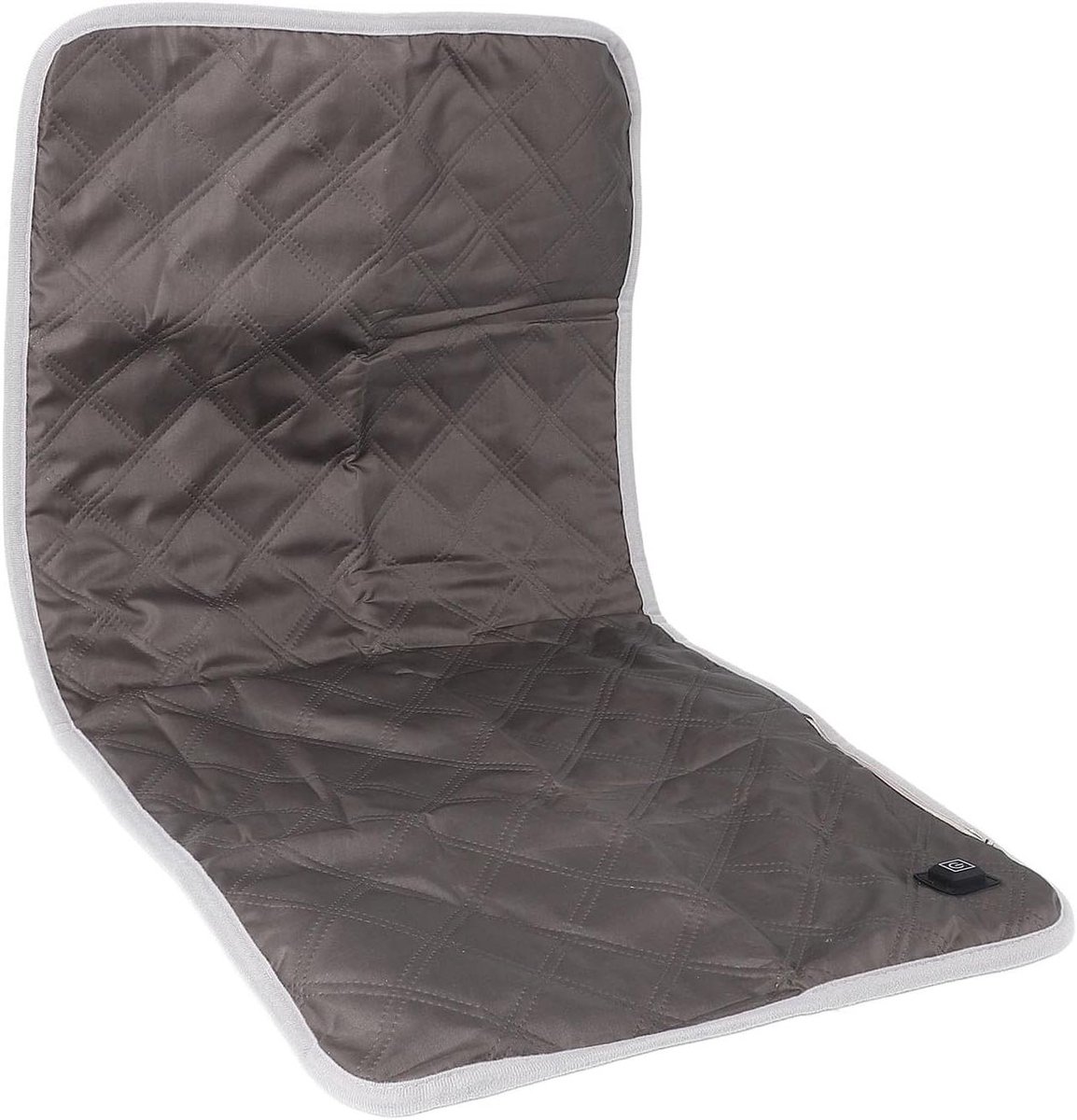 Verwarmd Zitkussen - Verwarmde Mat - Buitencomfort - Snelle Verwarming - 45x90cm - Zwart