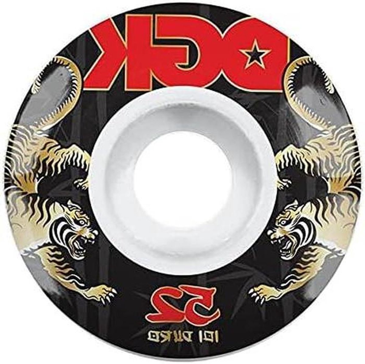 Skateboard Wielen Set Wielen Straat Skaten Brede Rijvlak 52mm 101a
