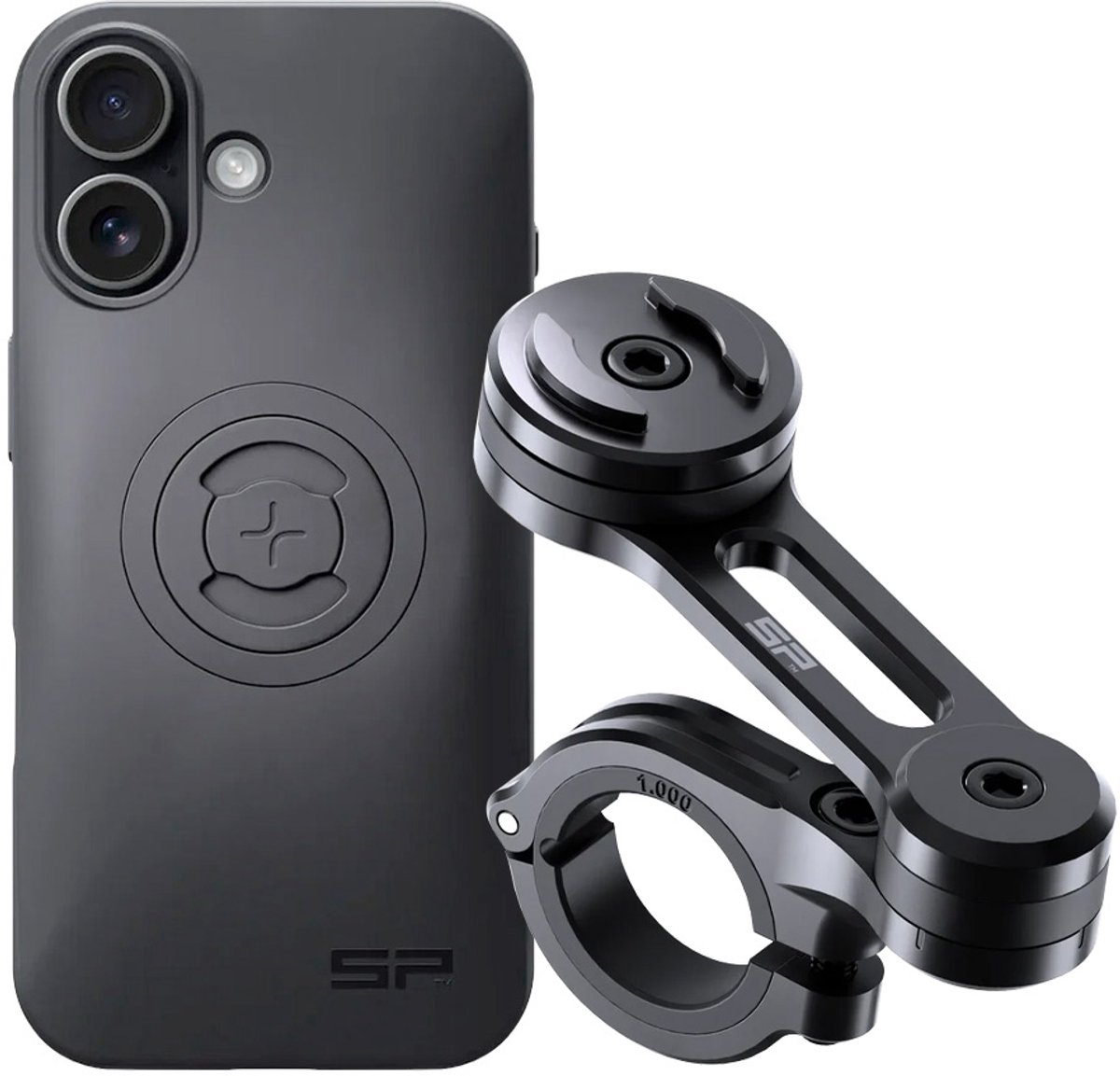 SP-Connect Moto Bundle - Geschikt voor iPhone 17 - Motorhouder Bundel bestaande uit SP-Connect Phone Case en Moto Mount Pro