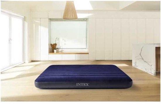 Intex Classic Downy Luchtbed - 191x137x25 cm