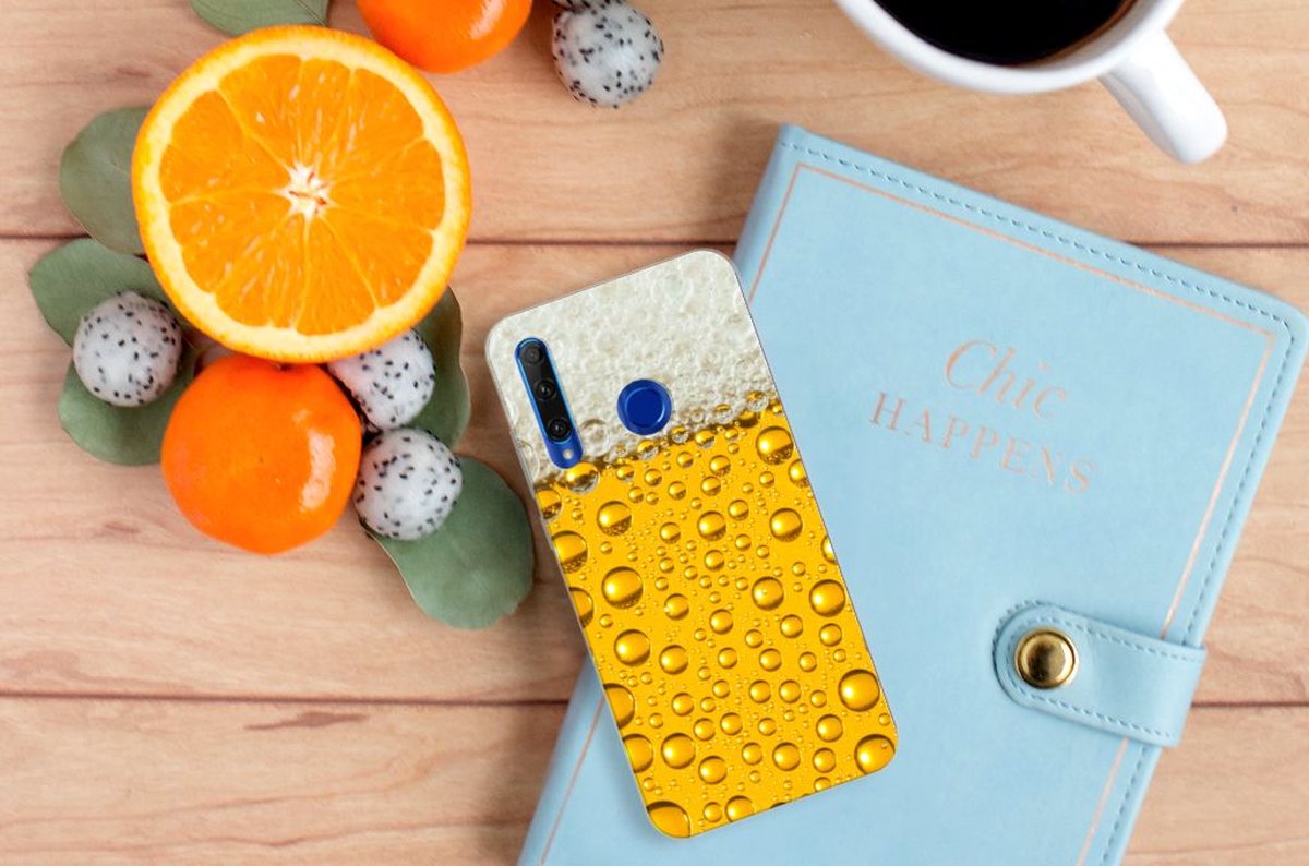 TPU Hoesje voor Honor 20 Lite Siliconen Case Bier
