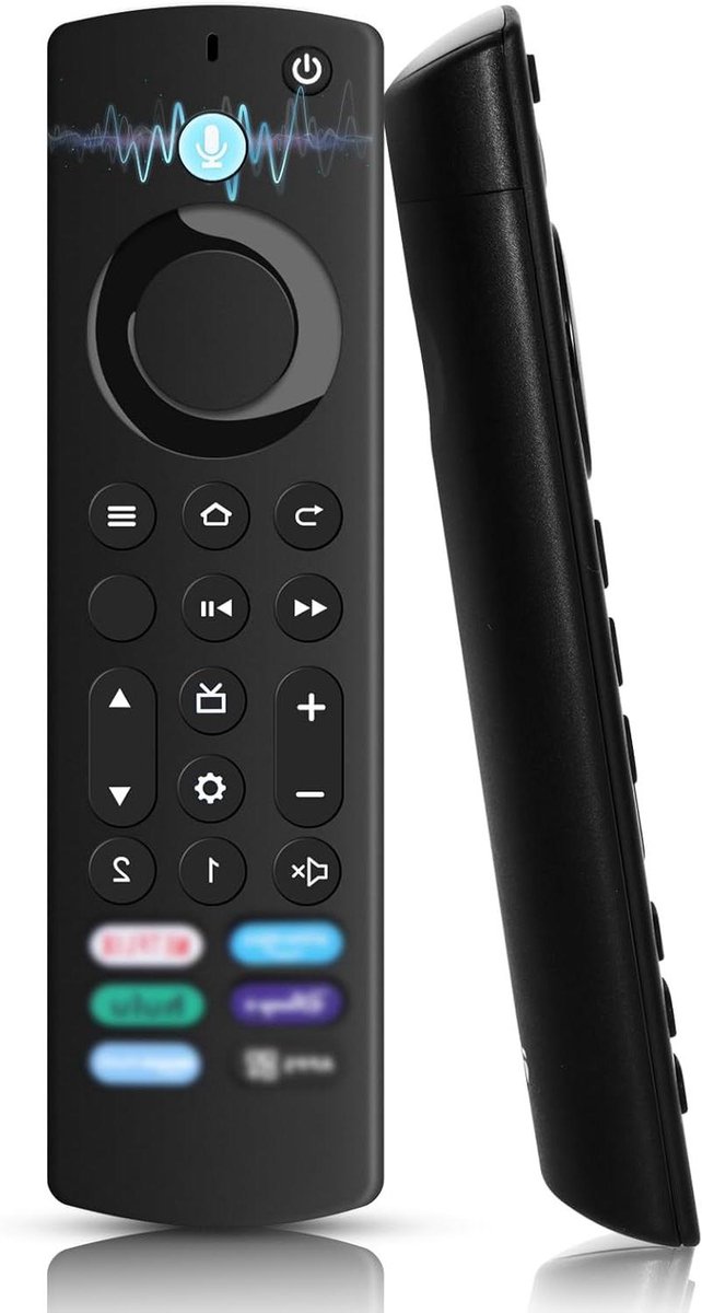 Universele Afstandsbediening - Smart TV Controller - Media Bediening - Met Spraakbesturing - 10 Meter Bereik - Zwart