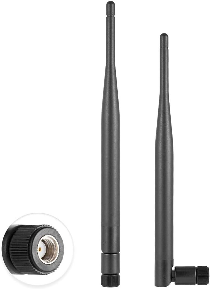 Cellulaire Antenne - 4G LTE - Signaal Versterken - 5dBi Versterking - 19.5CM Lengte - Zwart