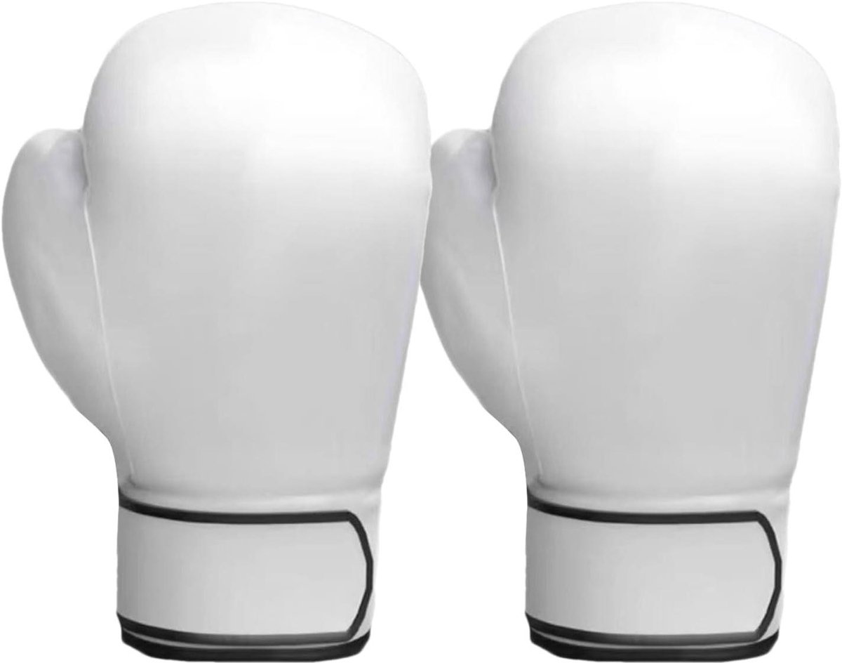 Bokshandschoenen - Vechtsport handschoenen - Intensieve training - Lichtgewicht ontwerp - 250 ml - Wit