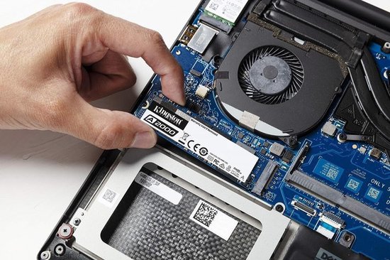 Interne SSD - Opslag Schijf - Snelle Data Overdracht - NVMe PCIe Technologie - 1TB - Zwart — afbeelding 3