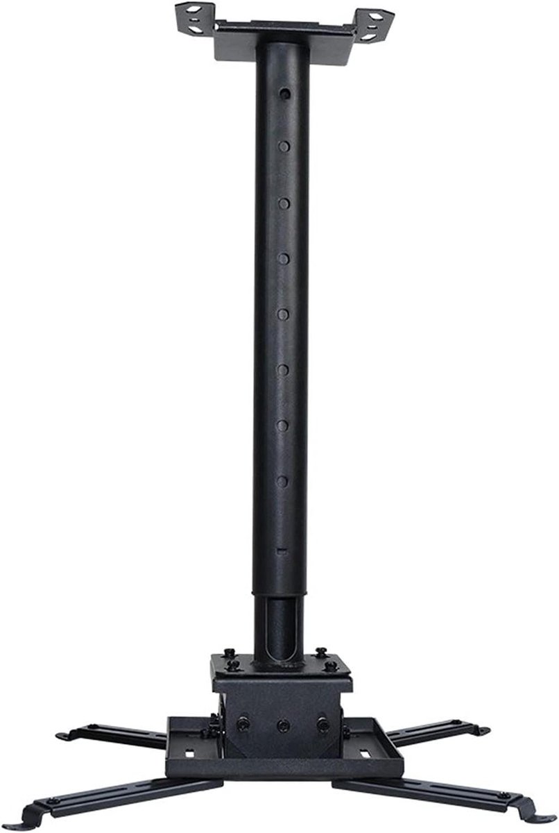 Projectorbevestiging - Projectorstandaard - Thuis Studio - Verstelbaar Telescopisch - 65-100cm - Zwart