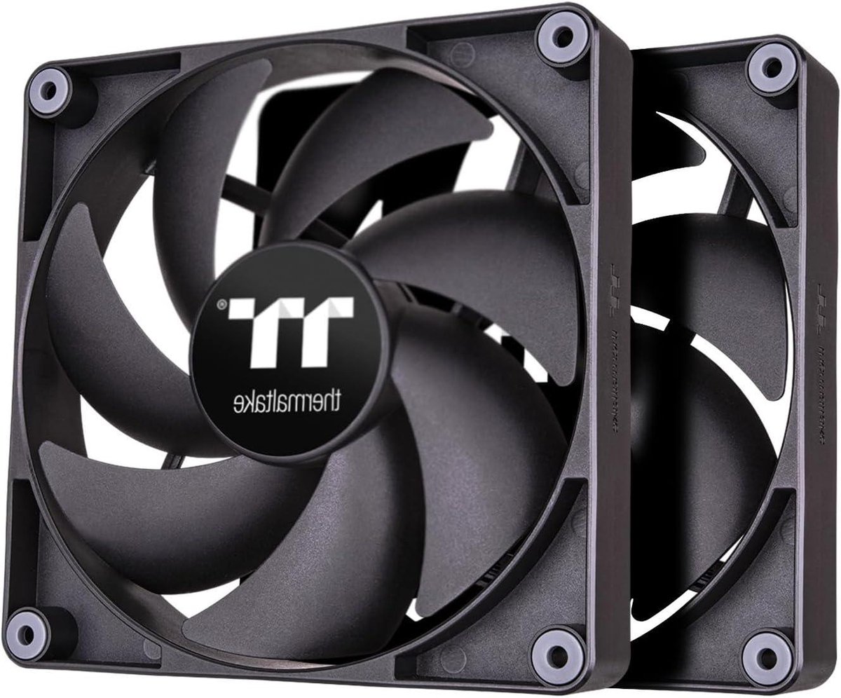 PC Ventilator - Computer Koeler - Componenten Koelen - Daisy-Chain Ontwerp - 120mm - Zwart