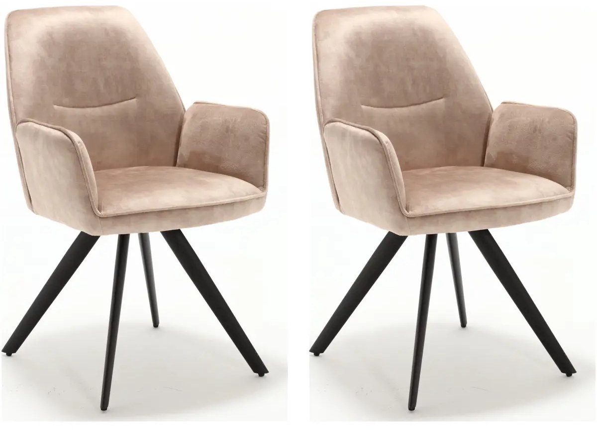 Starfurn Eetkamerstoel Nova | Beige set van 2
