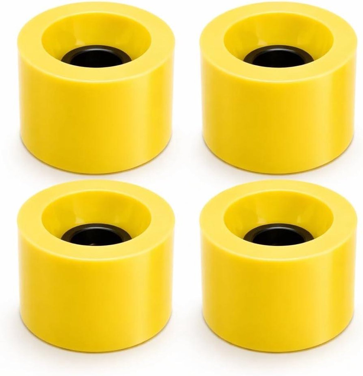 Skateboard Wielen Cruiser Wielen Soepel Rijden 78A Hoge Elasticiteit 60x45mm 4 Stuks