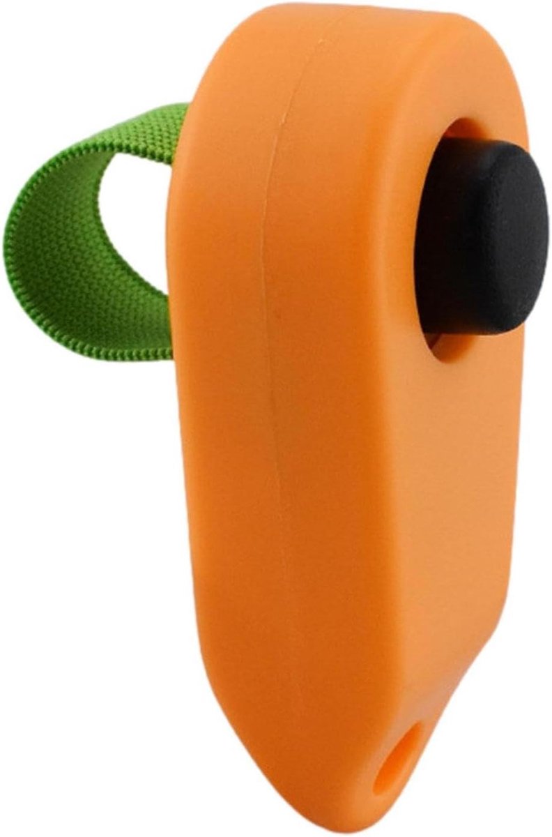 Huisdier Clicker - Hondentrainer Hulpmiddel - Gedragstraining Huisdier - Helder Consistent Geluid - 8 x 8 x 17 cm - Zwart