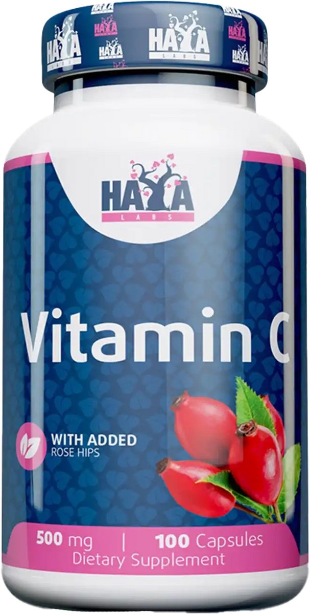 Vitamin C 500mg With Rose Hips - 100 caps