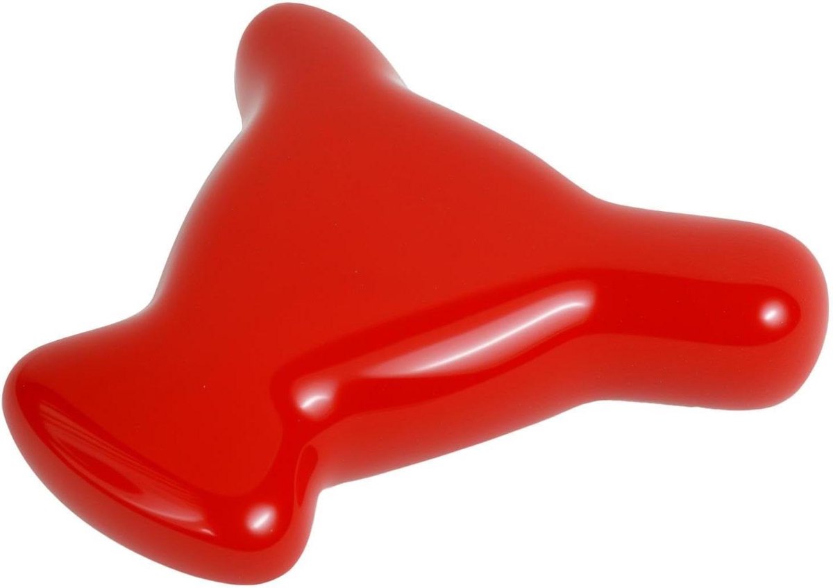 Handmassageapparaat - Spierontspanningsblok - Herstel na training - Diep weefsel massage - 10 x 8 x 3 cm - Zwart