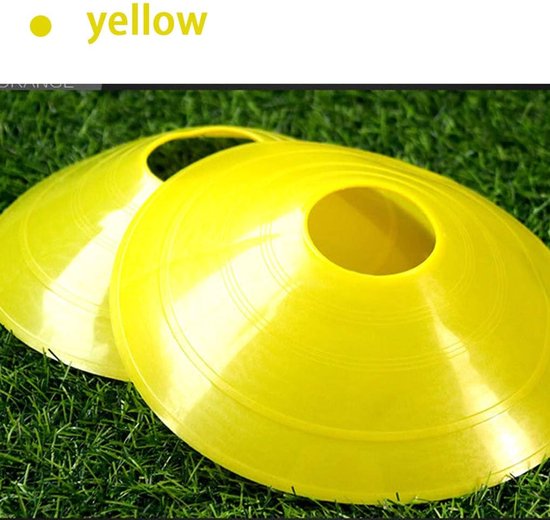 Voetbal Training Kegels - Sport Marker - Sport Training - Duurzaam PE Materiaal - 15 Stuks Set - Kleurrijk — afbeelding 5