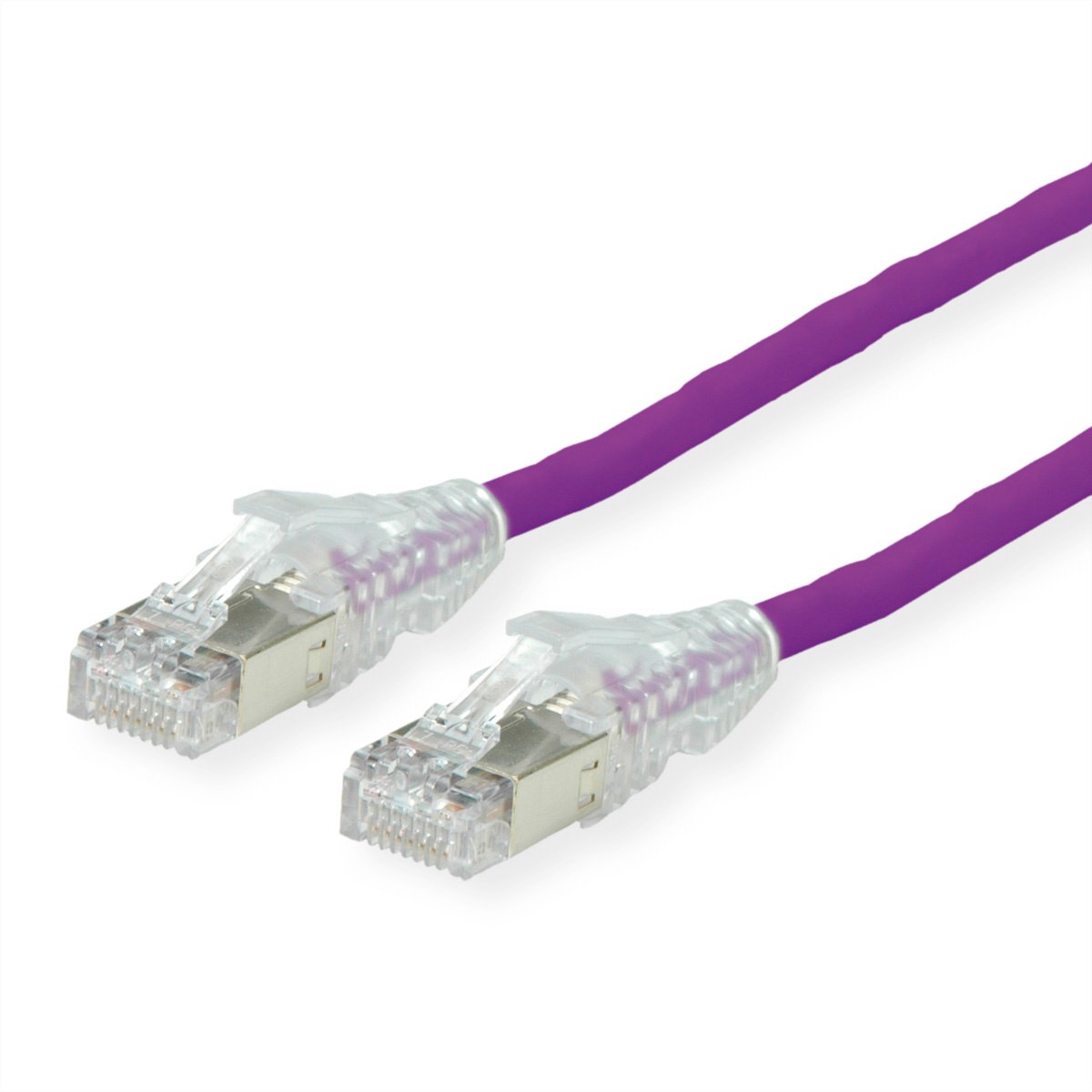DÄTWYLER Patchkabel Kat.6A (Class EA) S/FTP, CU 7702 flex LSOH, AMP v2, violett, 2 m