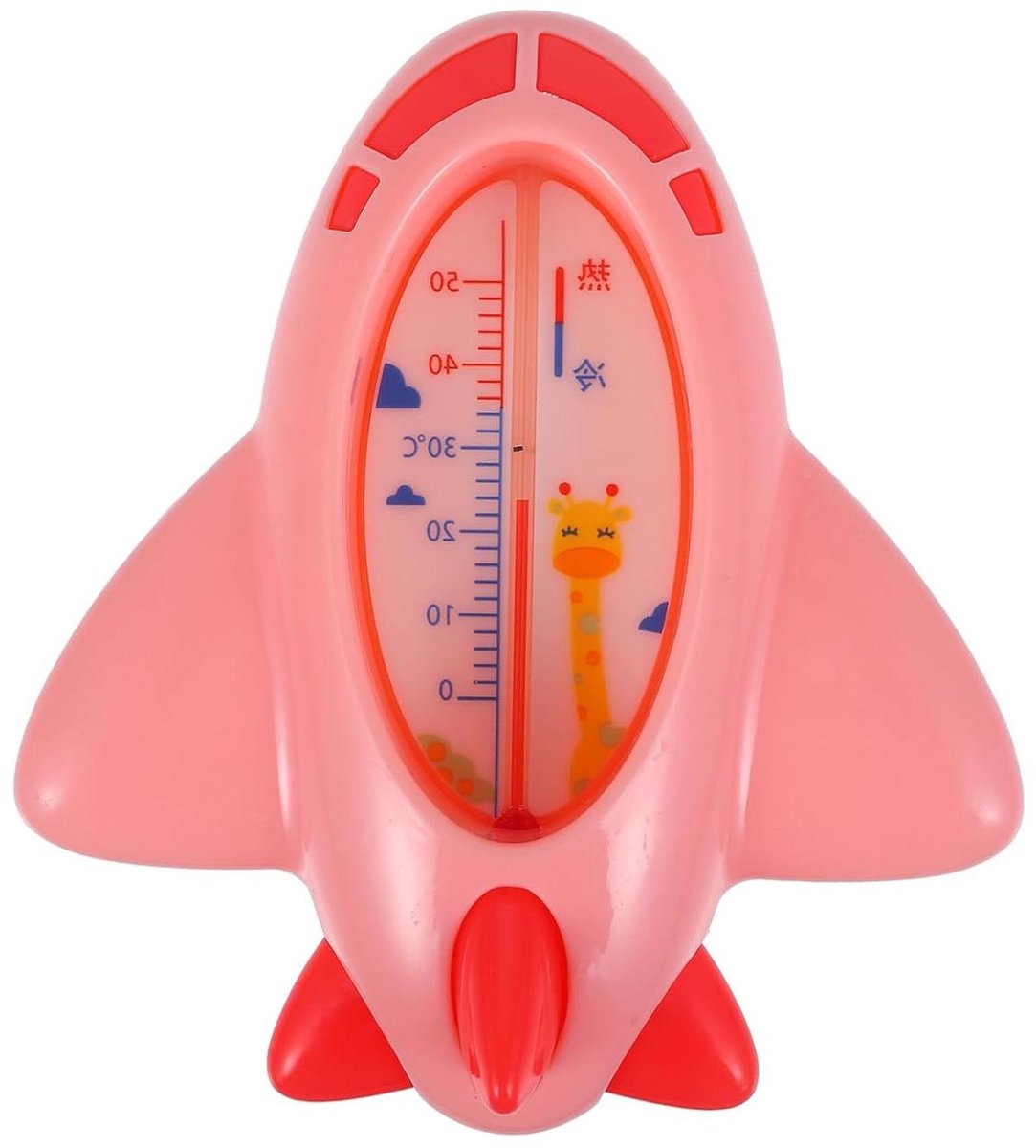 Badthermometer Kinderen - Watertemperatuur Meter - Veilig Baden - Digitaal Display - 11 cm - Roze