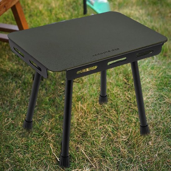 Outdoor klaptafel - aluminium klaptafel, compacte campingtafel voor buiten | Outdoor klaptafel lichtgewicht campingtafel, campingtafel klaptafel, multifunctionele picknicktafel opvouwbaar — afbeelding 4
