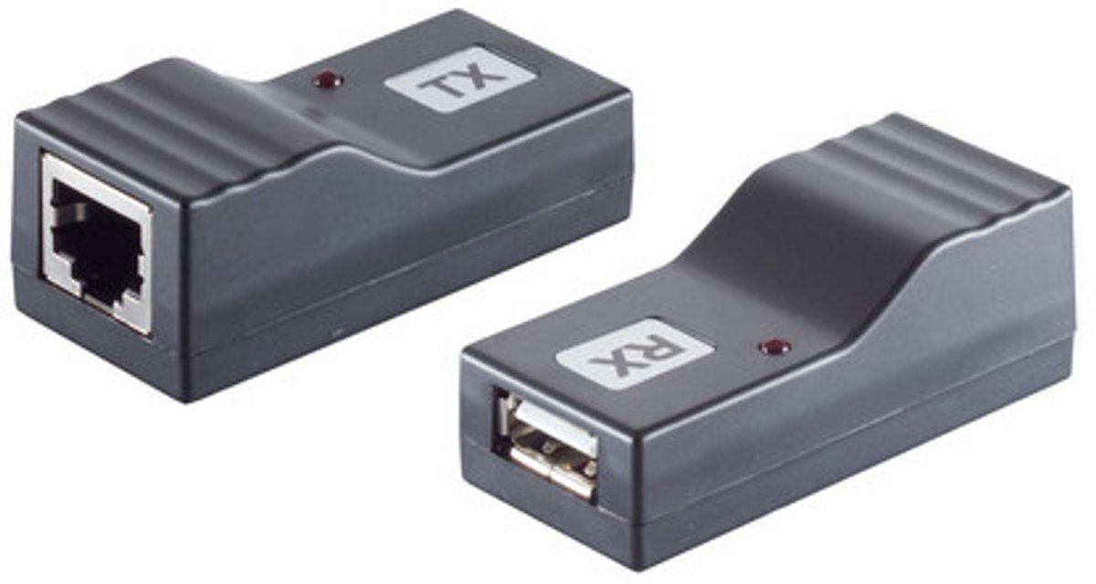 USB-Verlängerung über Cat 5e / Cat 6 Kabel