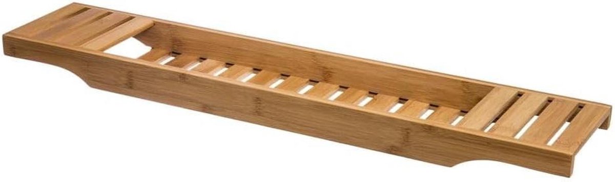 Badrekje Bamboe - Badplank Badbrug - Ontspannen in bad - Niet verstelbaar design - 70 cm lang - Natuurlijk
