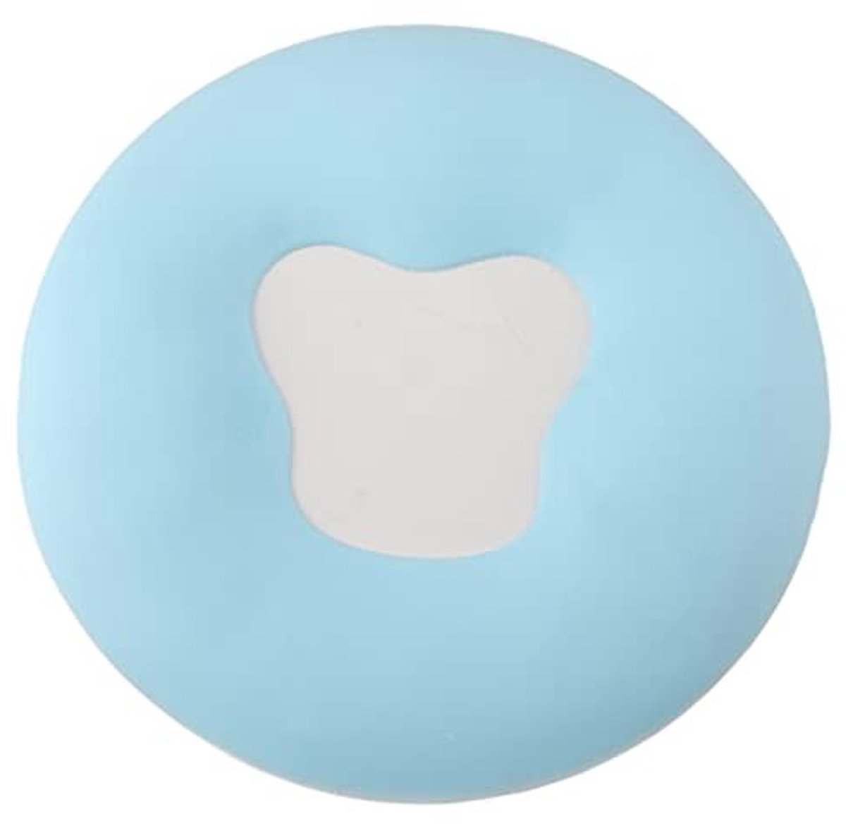 Allecto - Siliconen gel kussen - Gezichtsmassage - Herbruikbaar en draagbaar - Hemelsblauw - Voor ontspanning - Ideaal voor beauty salon - 30 x 1,8 cm