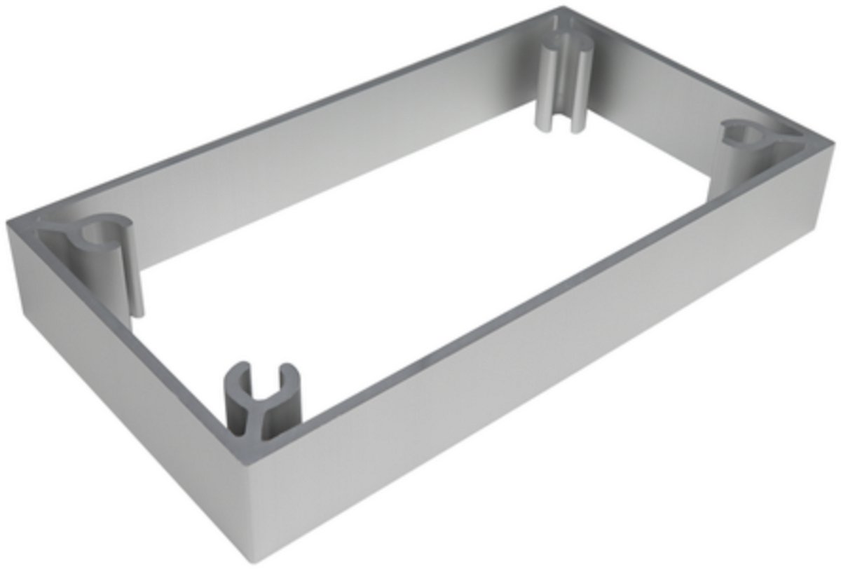 Opbouwbracket verlenging, aluminium geanodiseerd
