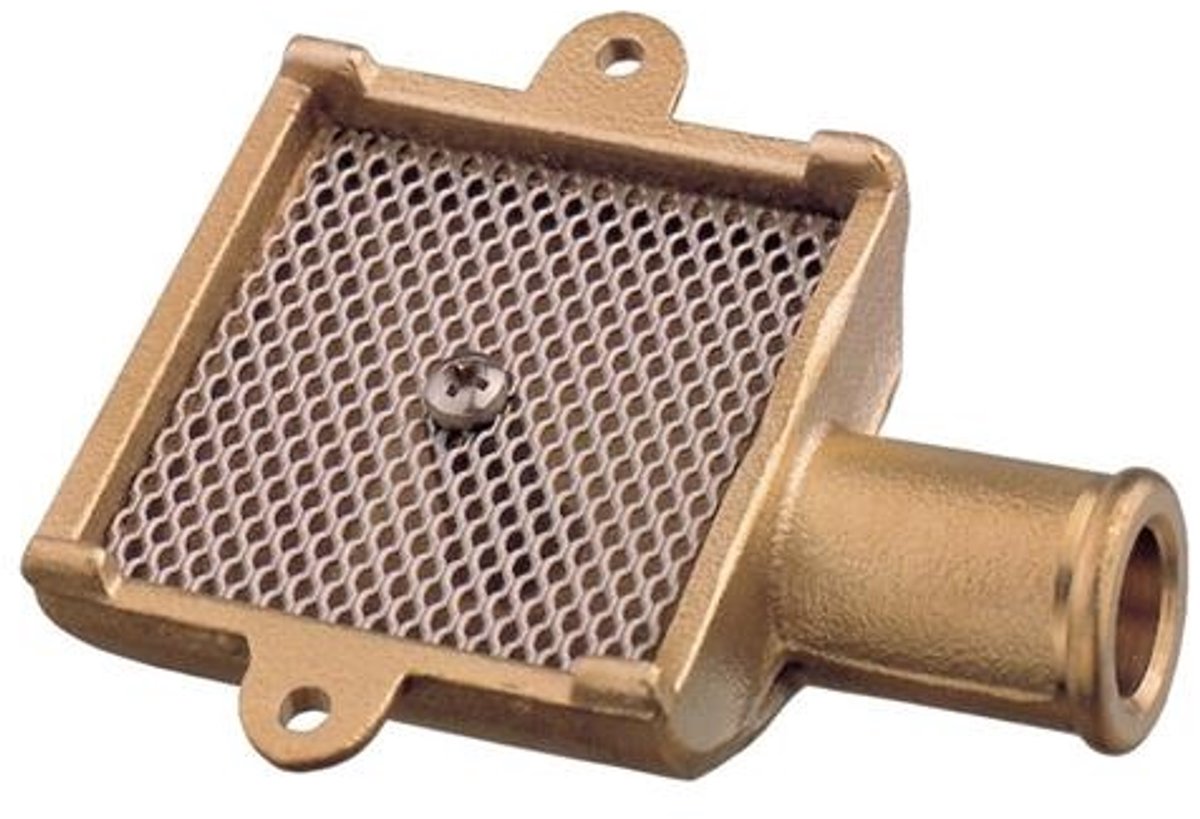 Guidi Zuigkorf met rvs filter aansl. 25 mm.