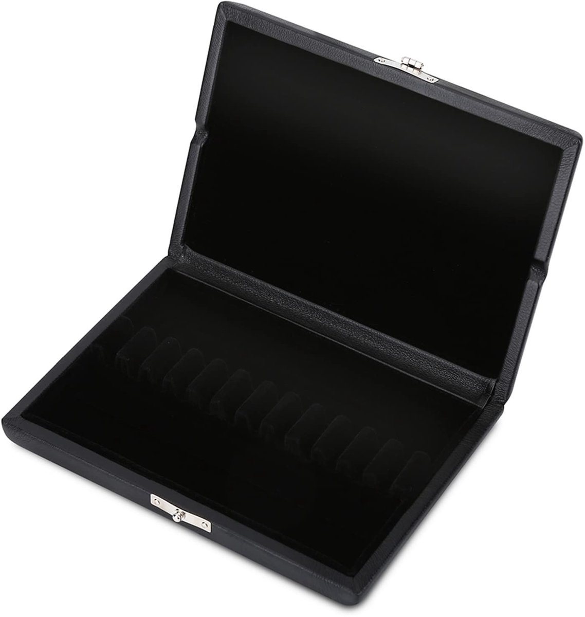 Allecto - Houten hobo rieten koffer - Rieten doos voor hobo rieten - Opbergkoffer voor 10/12/20 hobo rieten - Compact formaat - Ideaal voor muzikan...