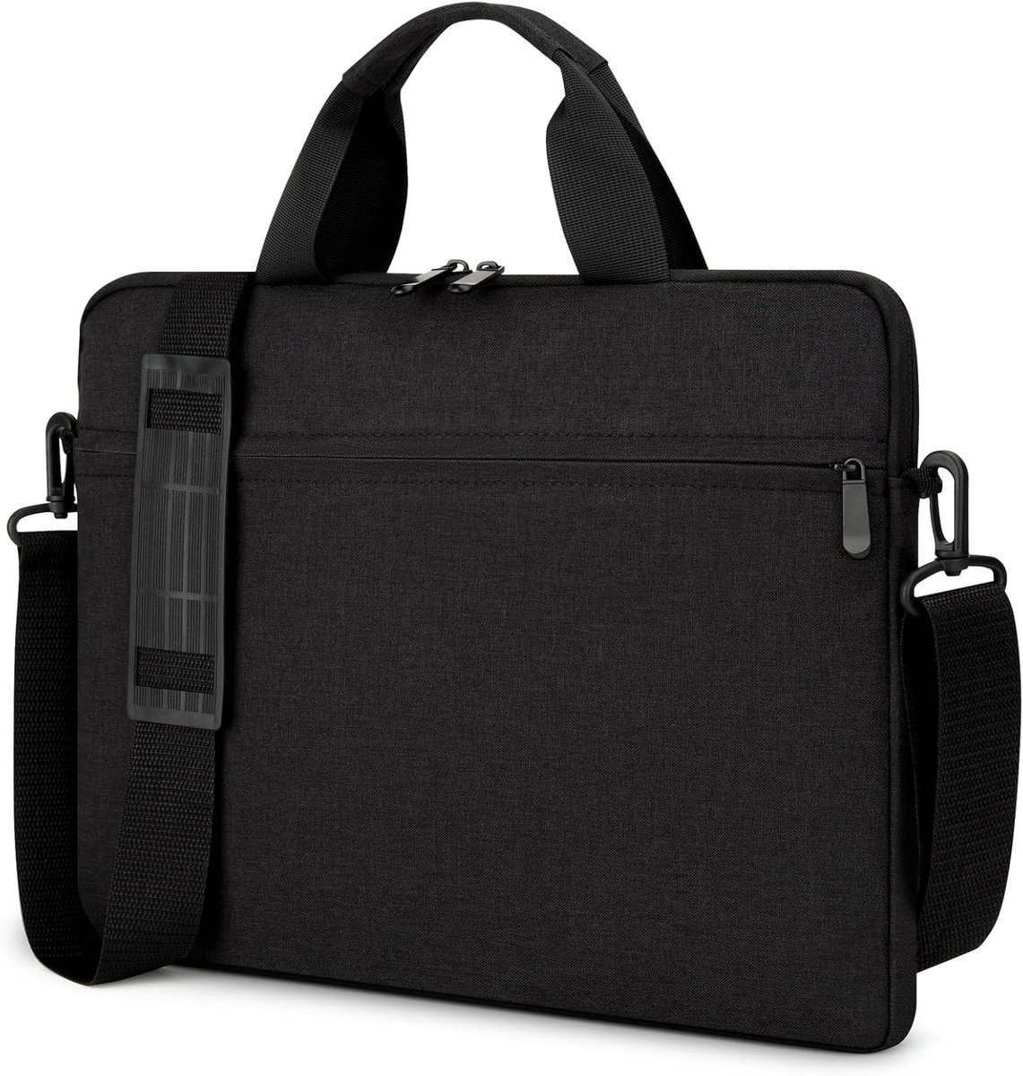 Slimme Laptop Sleeve voor 15.6-16 inch Laptops - Bescherming, Draagtas en Stijlvol Ontwerp, Zwart