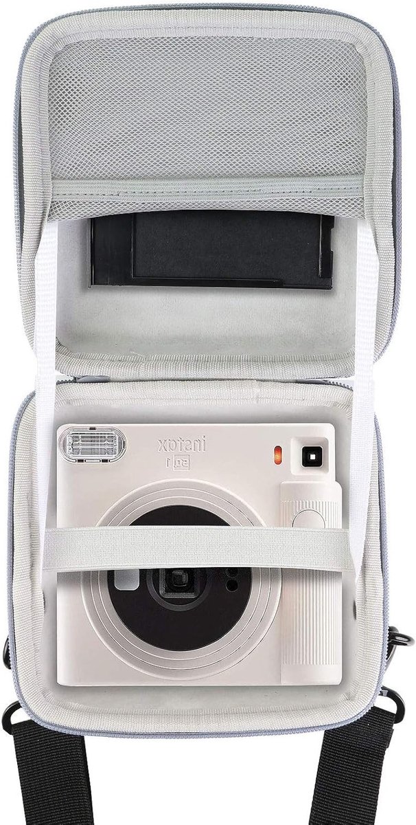 Reis Etui voor Instax Square SQ1 - Bescherming, Draagbaar en Stijlvol Accessoire voor Foto's