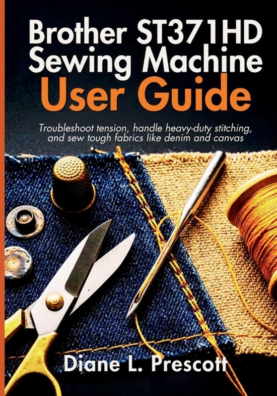 Brother ST371HD Sewing Machine User Guide - cover