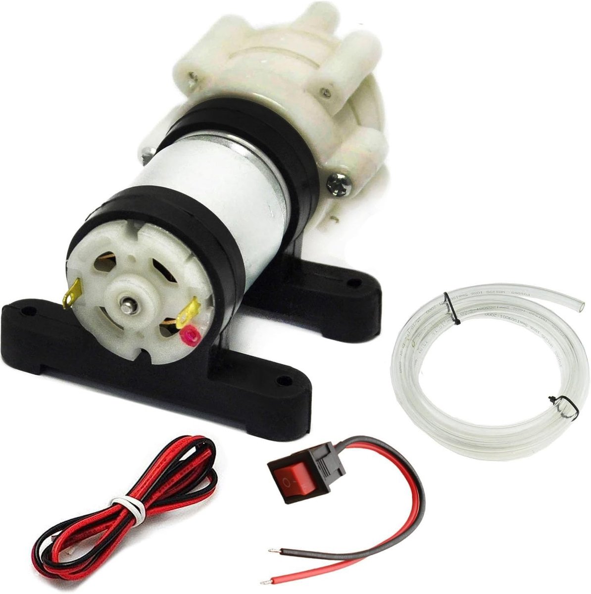 RUNCCI-YUN DC 6V-12V R385 Mini Zelfaanzuigende Pomp voor Aquarium en Huishoudelijk Gebruik