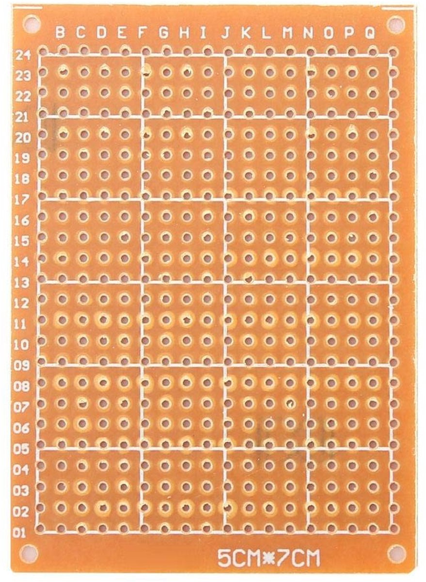 PCB Breadboard 10 stuks 5x7 cm - Prototypeplaat voor Elektronische Projecten