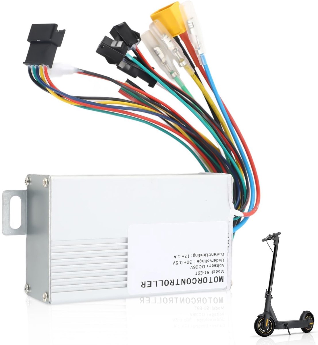 Allecto - Elektrische Fiets Controller - Stabiele Snelheidsregeling - 350W 36V - Betrouwbare prestaties - Geschikt voor Fietsen - Eenvoudige instal...