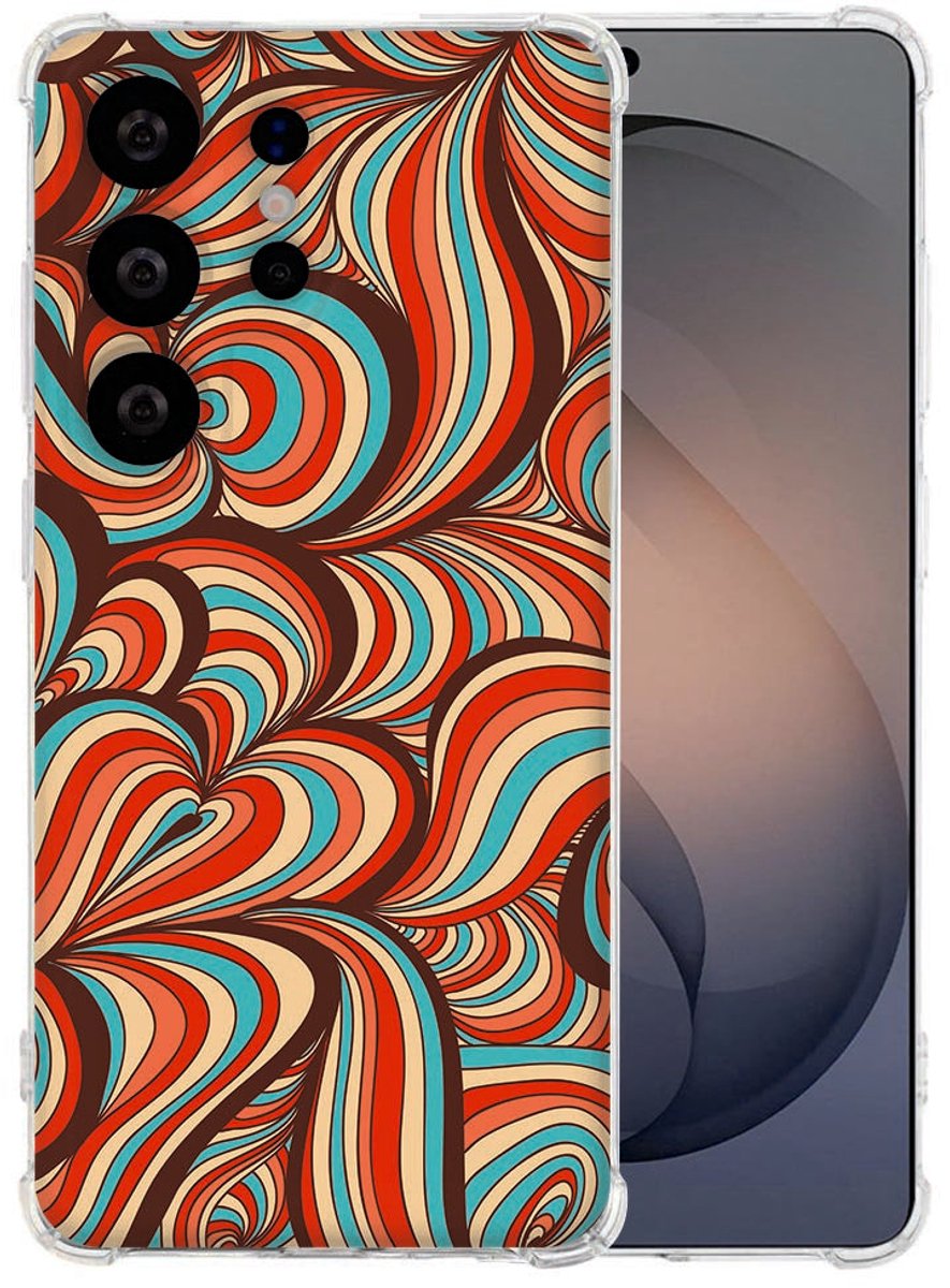 Samsung Galaxy S26 Ultra Backcover Hoesje Retro Schokbestendig
