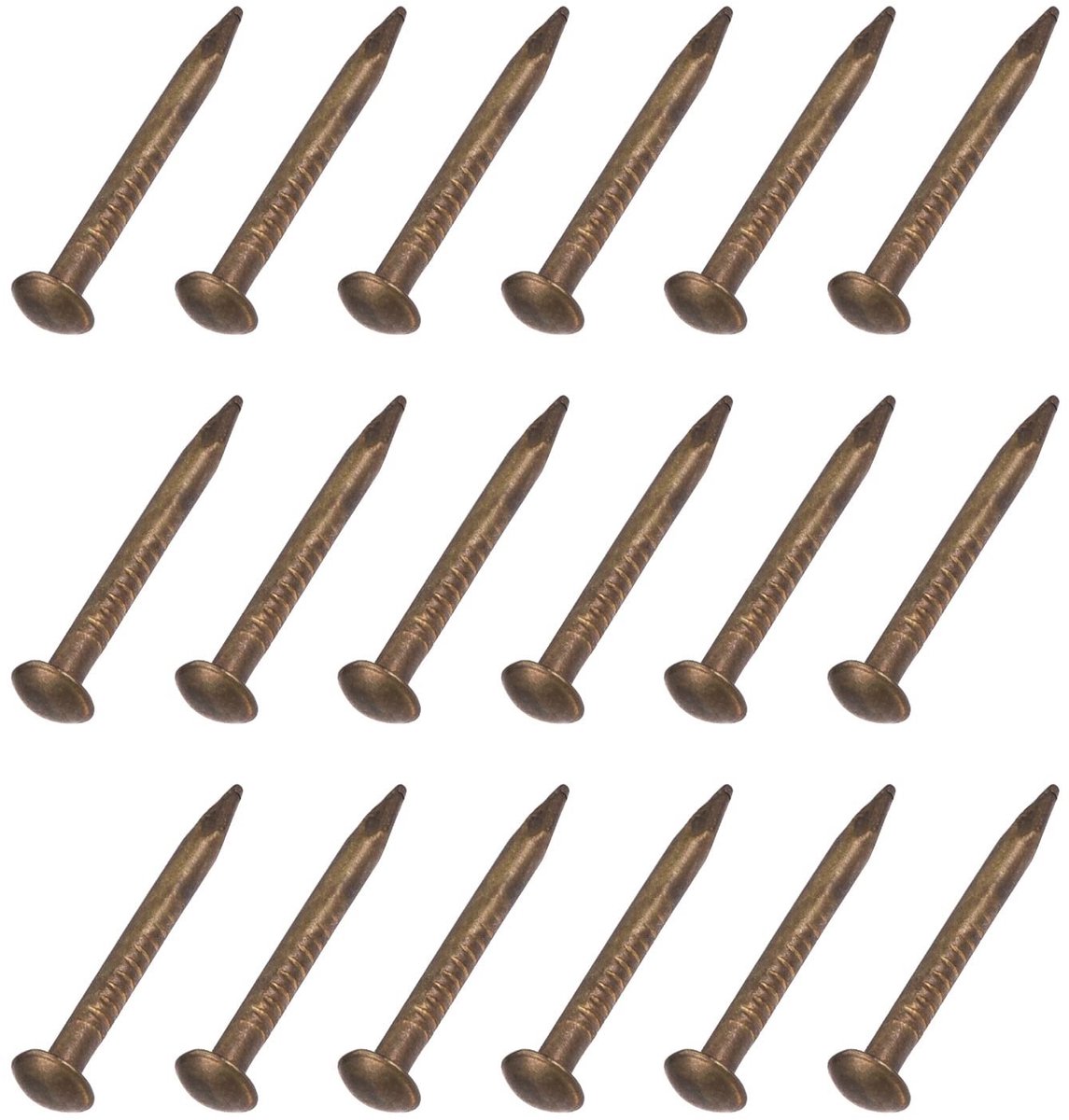 ZEYNOMAX - Kleine Messing Nagels 1,2 x 12 mm voor Huishoudelijk Werk