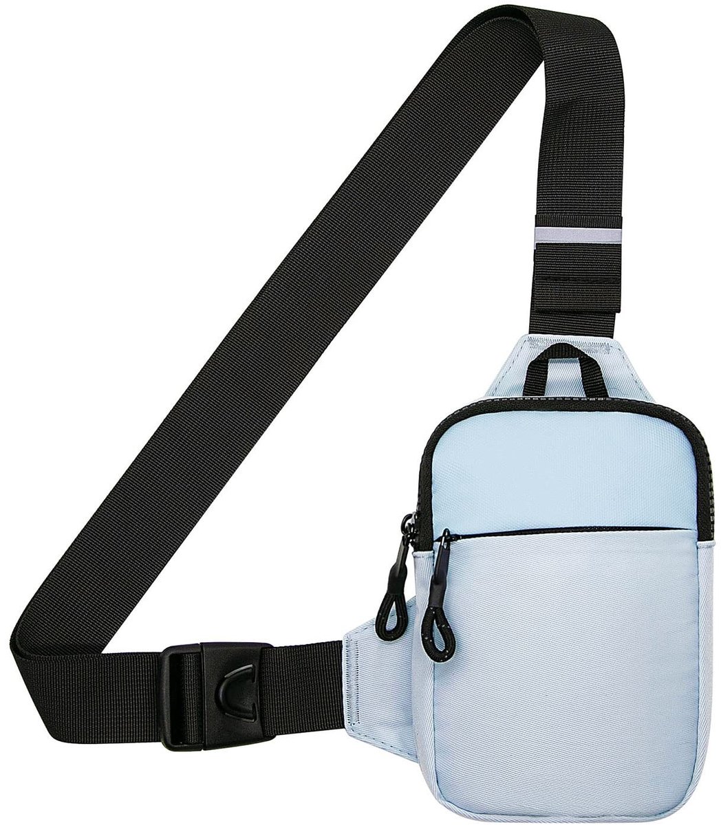 ZEYNOMAX - Sling Bag - Schoudertas voor dames en heren - Waterdicht en praktisch - Klein formaat - Mobiele telefoon tas - Ideaal voor reizen en outd...