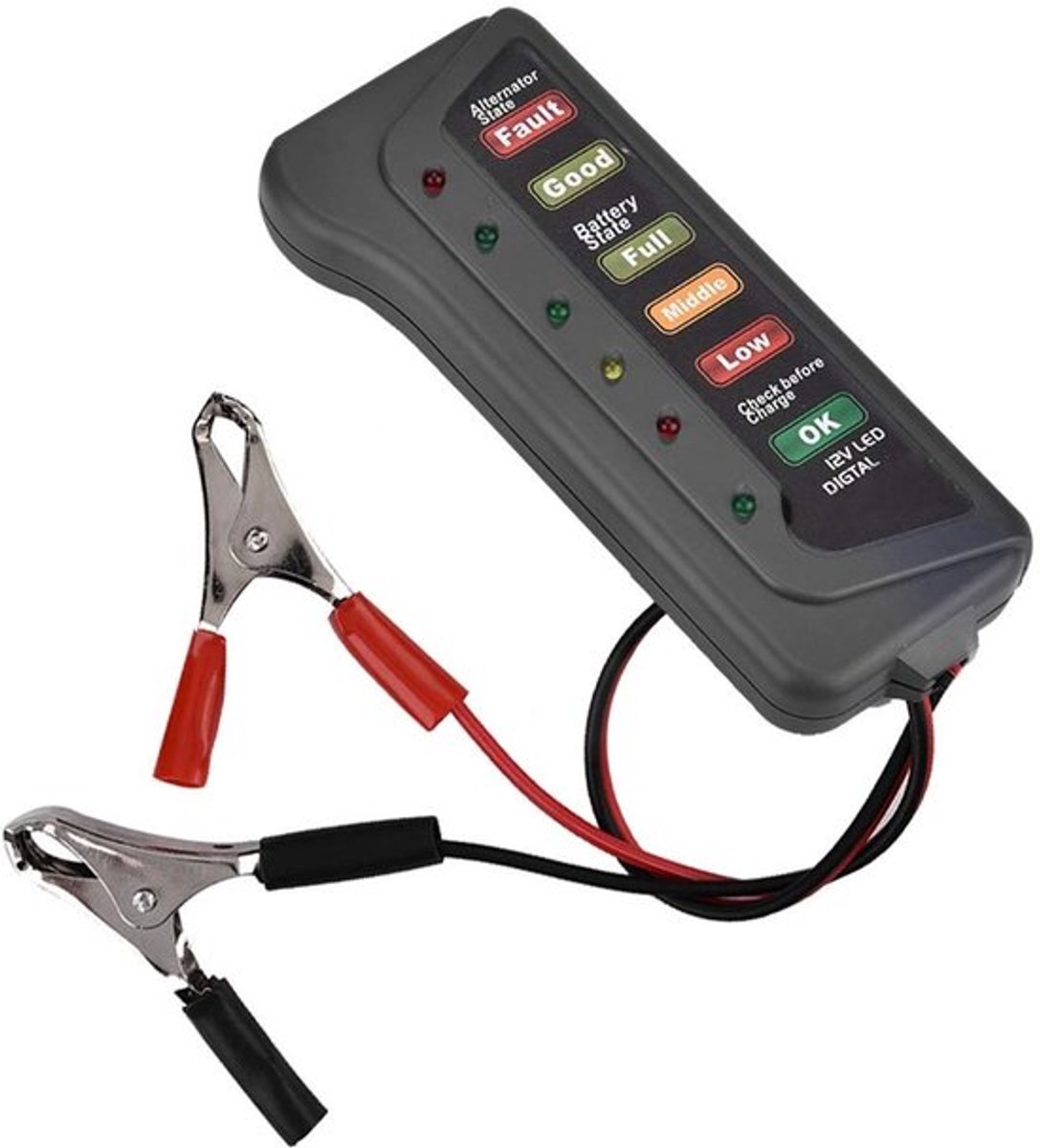 Allecto - Batterij en Alternator Tester - Multifunctioneel
