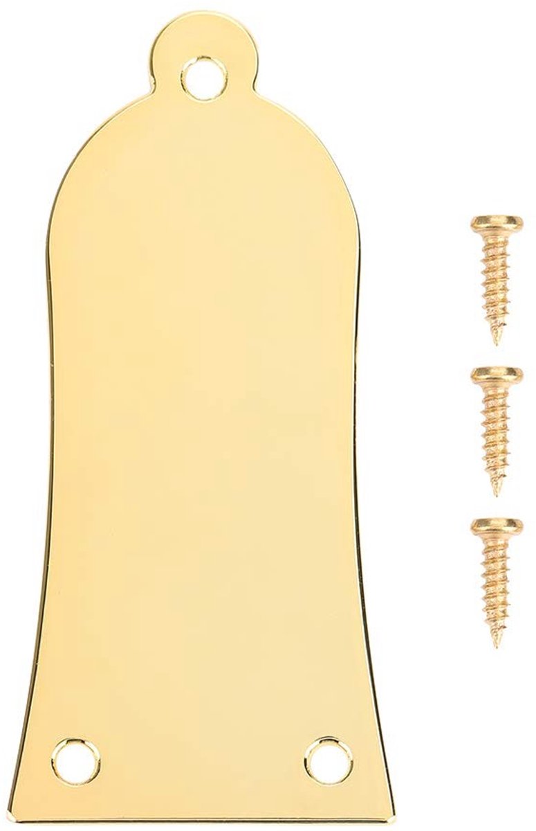 ZEYNOMAX - Metalen Truss Rod Cover voor Elektrische Gitaar in Goud
