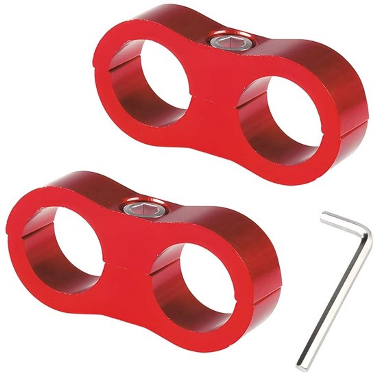 Dailygoody - Aluminium Afstandhouder - Slangklem voor Olieslang
