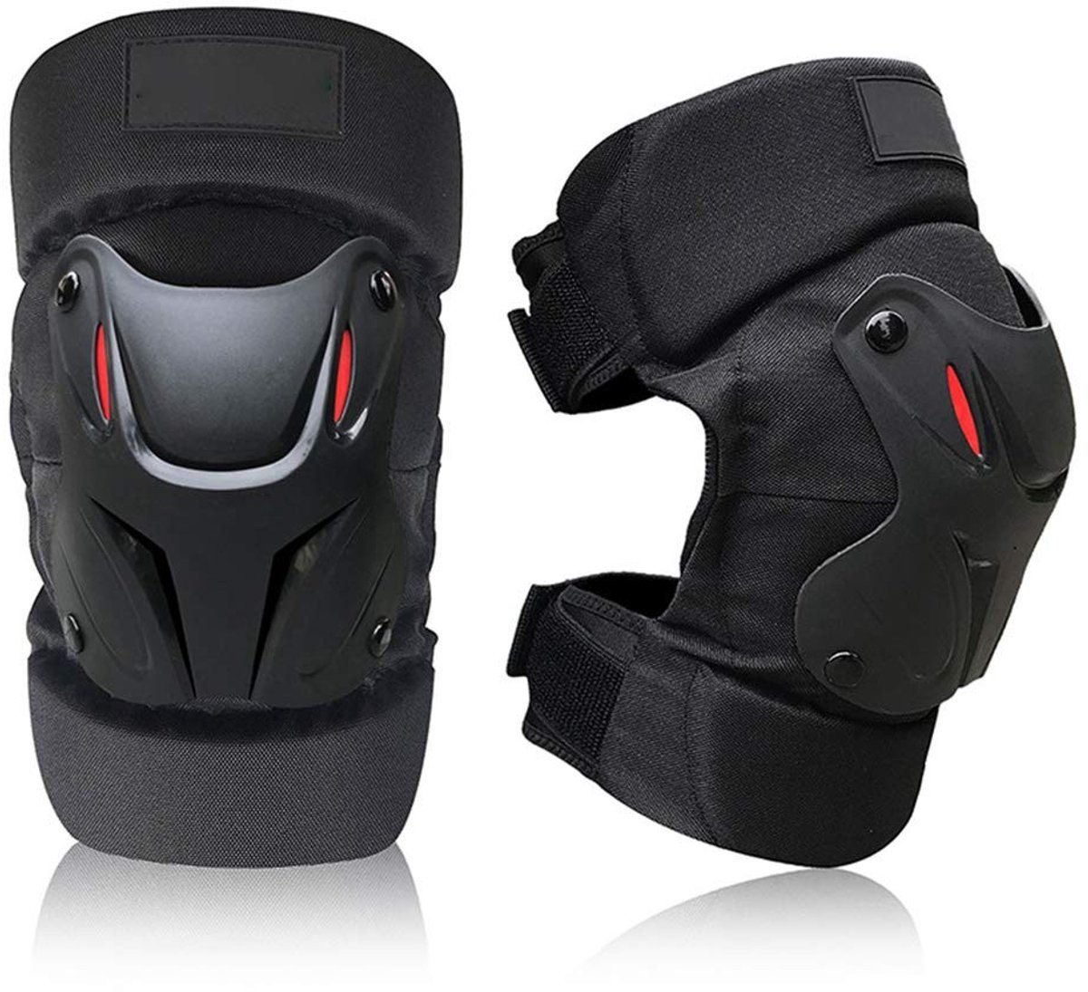 Dailygoods- Kniebeschermers Volwassenen - Verstelbaar Ergonomisch Scharnierdesign - Schokbestendig - Ademend EVA - Beschermende Uitrusting - Multifunctioneel voor Buitensporten - Beschermkneepads